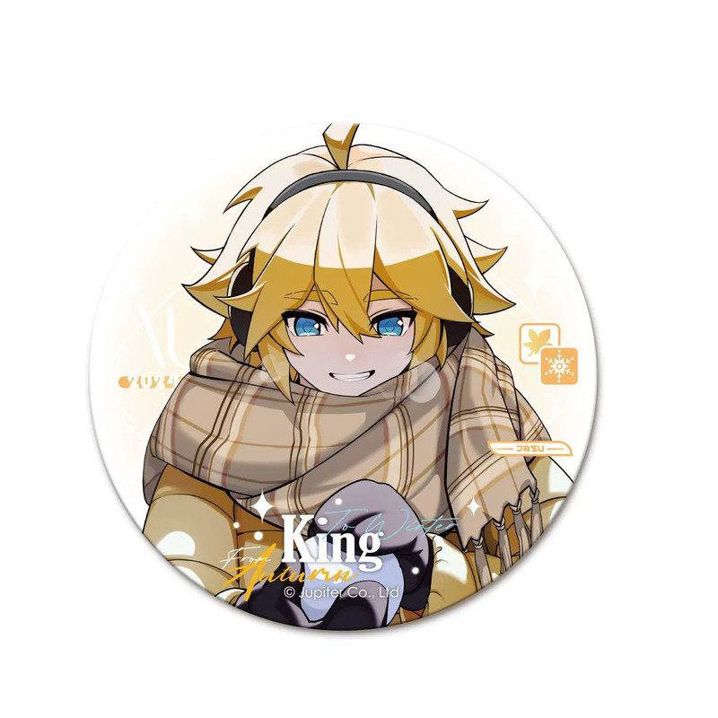 七创社 凹凸世界 冬日约定徽章