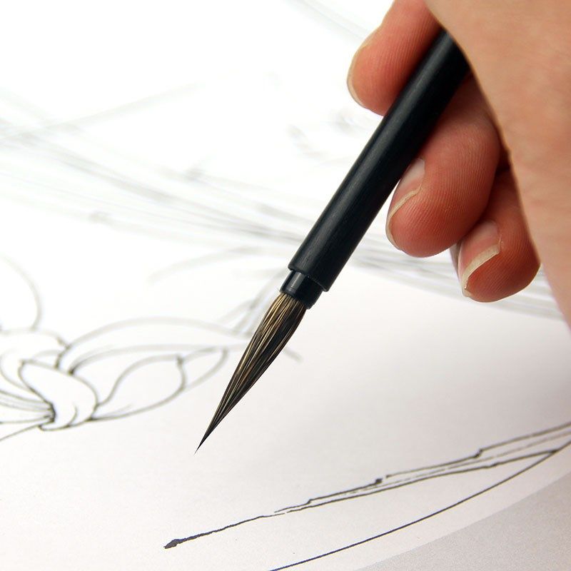 御锋堂 千羽 紫毫瘦金体工笔画勾线笔毛笔,文具电教/文化用品/商务用品,毛笔,淘宝优惠券,粉丝福利购,淘宝优惠卷