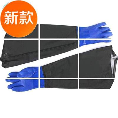 橡胶手套劳保防刺耐磨四季加厚防寒工地家K务男士洗车店蓝e色洗碗