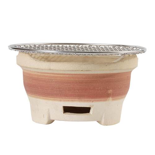 瓷炭烧炉老式陶土炉迷scZ8xFsD你火炉陶家用木烤炭烧烤泥炉小炉圆