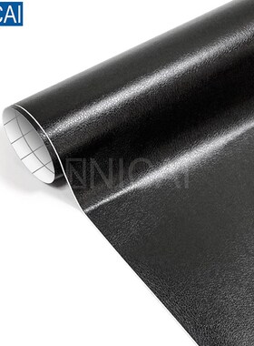 工厂皮纹改色膜哑黑色汽车内外饰G3D纹贴膜PVC膜哑光仿皮革
