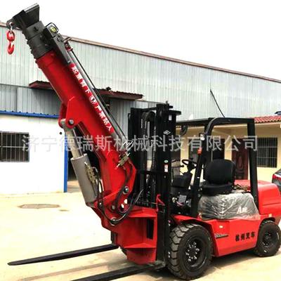 全自动伸缩吊臂叉车改装随车吊臂高空作业做各种型号加长吊臂现货