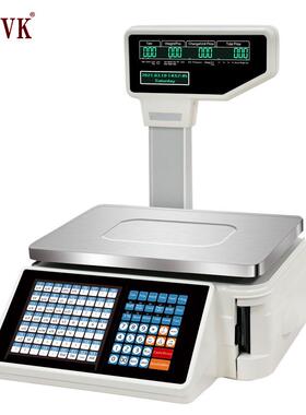 纳威克TM-A20b英文标签打印称西班牙阿拉伯收银条码秤wifi多语言