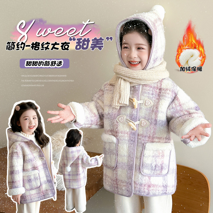 女童外套春秋款2025新款