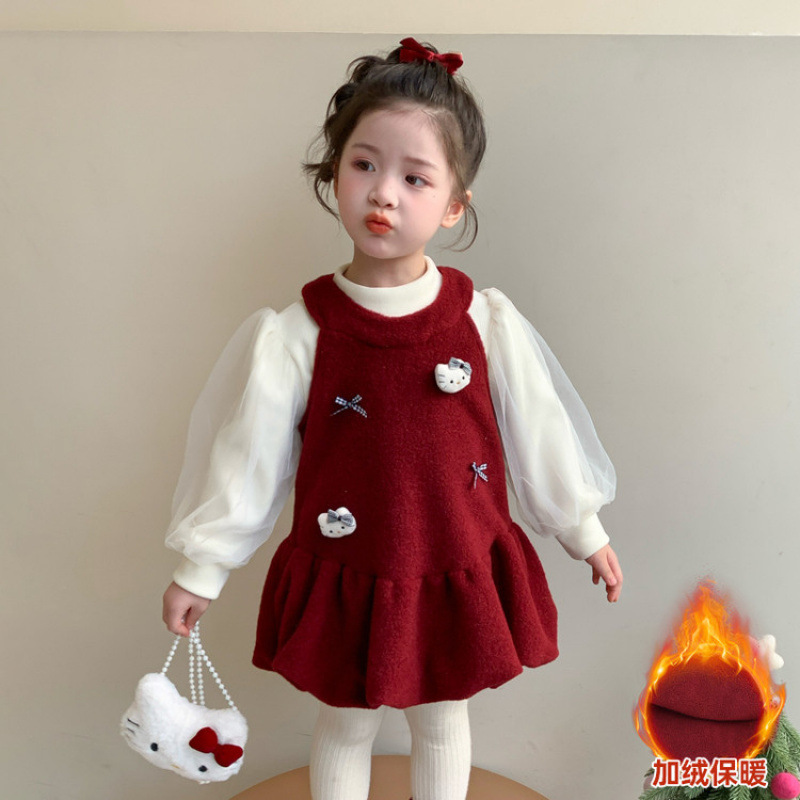 女童秋冬季2025新款洋气女宝宝