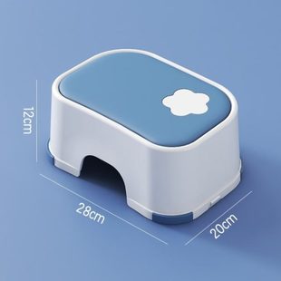 洗漱矮凳子脚凳洗洗脸 家用踩脚儿童卫生间防滑加厚小板凳手站换鞋