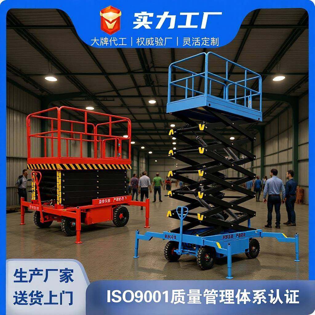 移动剪叉11米12米牵引升降机液压升降平台移动高空作业车电动升降,搬运/仓储/物流设备,其他起重搬运设备,淘宝优惠券,粉丝福利购,淘宝优惠卷