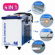 1500W Machine Fiber MINGZU Laser Welding For Metal