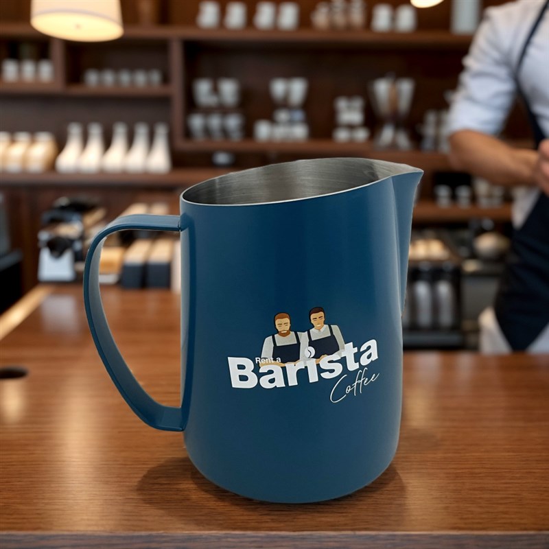 304不锈钢斜口拉花杯尖嘴拉花缸牛A奶杯奶泡杯打奶器600ml专用拉