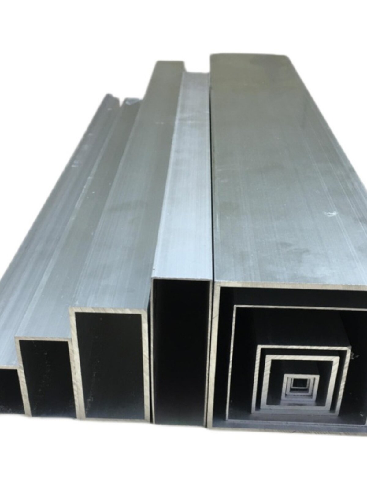 6063方管铝方通扁通空心矩形管6061铝合金方管型材薄壁管木纹喷涂