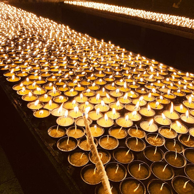 西藏拉萨供佛酥油灯酥油蜡烛长明灯纯铜供灯礼佛灯联系客服