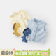 男宝宝春秋马甲2026新款 婴儿针织小背心儿童坎肩卡通外出衣服春款