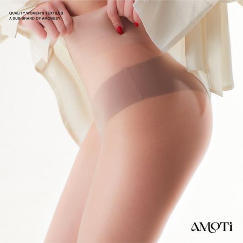 AMOTi性感薄透美腿连裤袜超薄