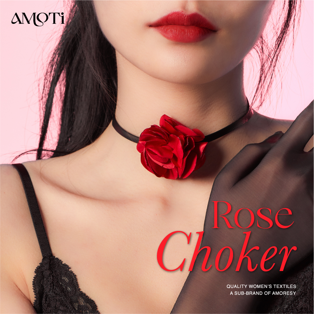 AMOTi 缇 心灵感触-棘 链 [choker]玫瑰项链颈链项圈拍照饰品