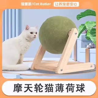 摩天轮猫薄荷球磨牙耐咬自嗨解闷