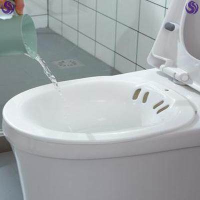 。马桶上放的洗屁盆大人的孕期产后清洗免蹲洗免蹲坐浴盆月子盆