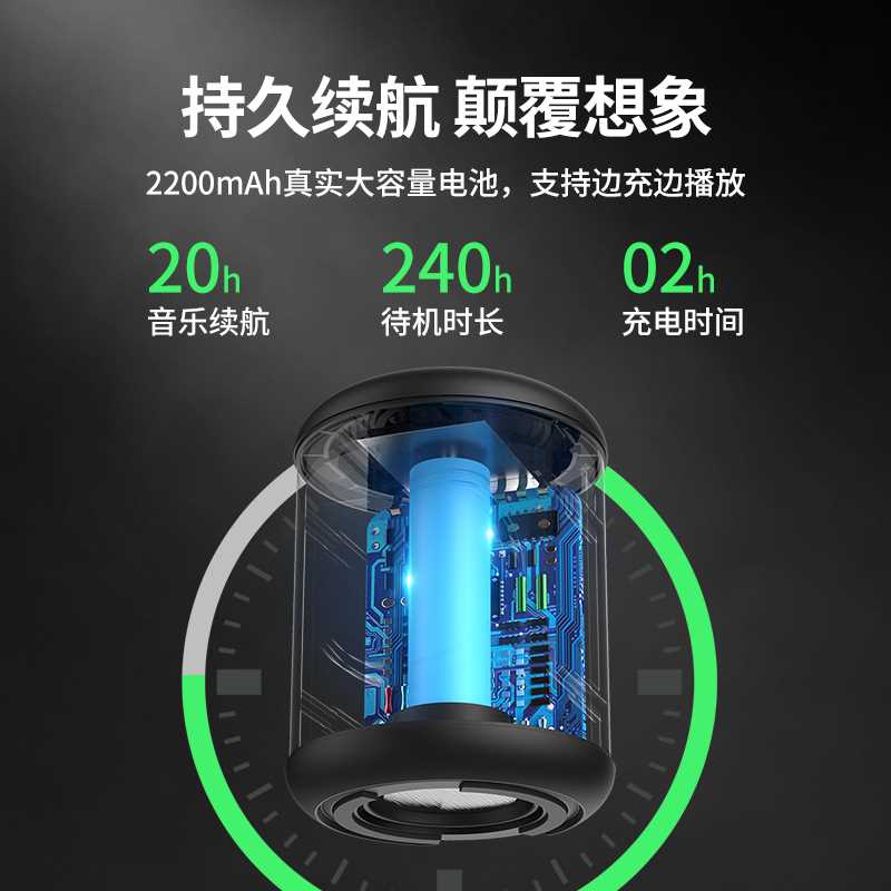 新品蓝牙音响无线迷你小型家用超重低音炮AI智能音箱高音质随身便