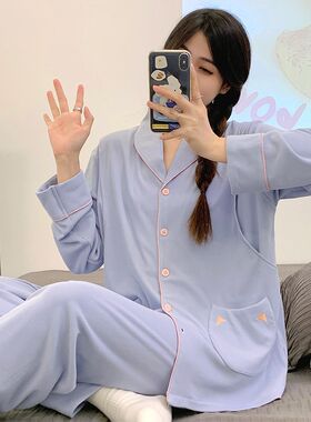 德绒蓄热保暖防静n电月子服秋冬季产后产妇喂奶衣孕妇哺乳睡衣