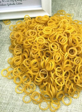 小号橡皮筋04号黄色B皮筋牛皮筋小小号橡胶圈