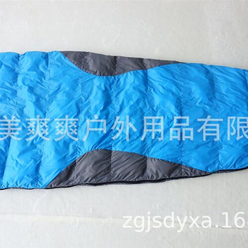 户外成人秋冬 白j鸭羽绒80/90绒睡袋手感舒适轻薄保暖耐寒透气睡