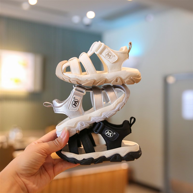 凉鞋女宝宝软底婴儿学步鞋夏季新款男宝鞋子防滑小童鞋机能运动鞋