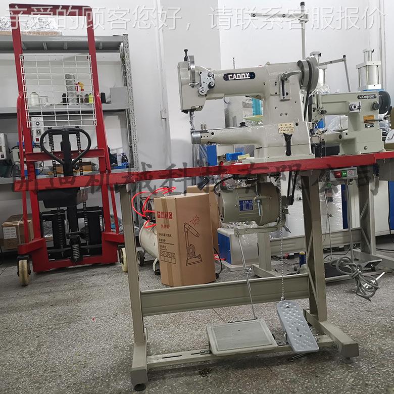 開迪DL3DL-335B35B大梭单针合送料横综车筒型包-边 缝纫机 快速包