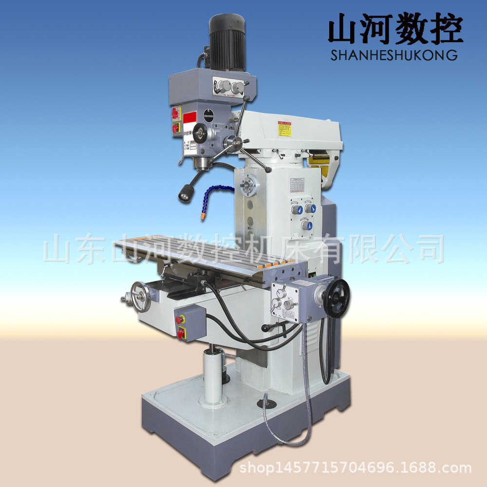 厂家供应立卧两用ZX6350C钻铣床6350D一二三项自动走刀升降台A