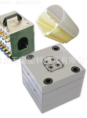 天瑞挤模64430具制造商模PC材型ABS灯罩挤塑模具出机具