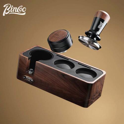 b收纳粉三件套c粉器锤粉压5oo1压in/58mm意式咖啡机布具器底座器