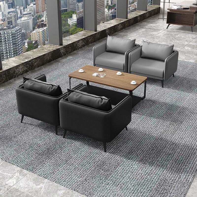 办公室沙发茶几组合现代简约会客出租房公寓接待商务小户型其他