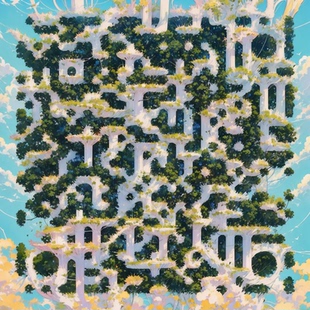 密集搭建ai艺术二维码美化隐藏式创意定制收款码链接名片好友转码