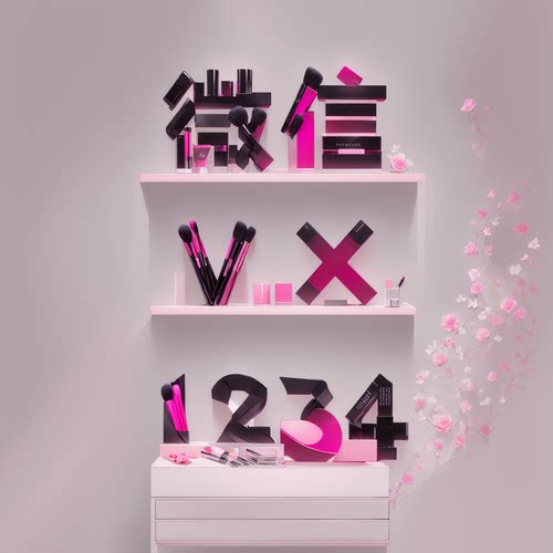 美妆ai幻图光影艺术字隐藏字定制艺术头像定制文字嵌入图像幻术字