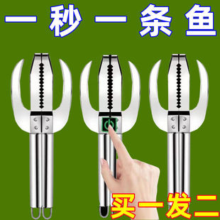 不锈钢二合一去鱼鳞神器剖鱼肚刀厨房开鱼工具家用刨鱼鳞神器