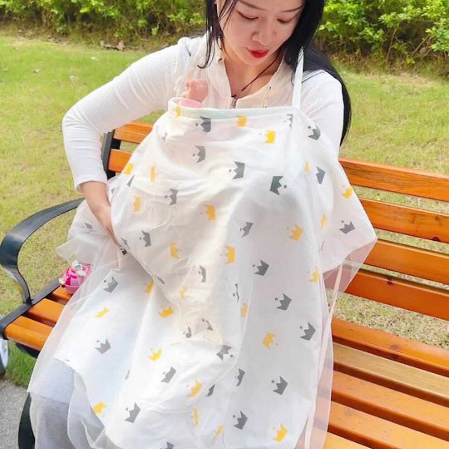 哺乳巾外出防走光喂奶遮挡