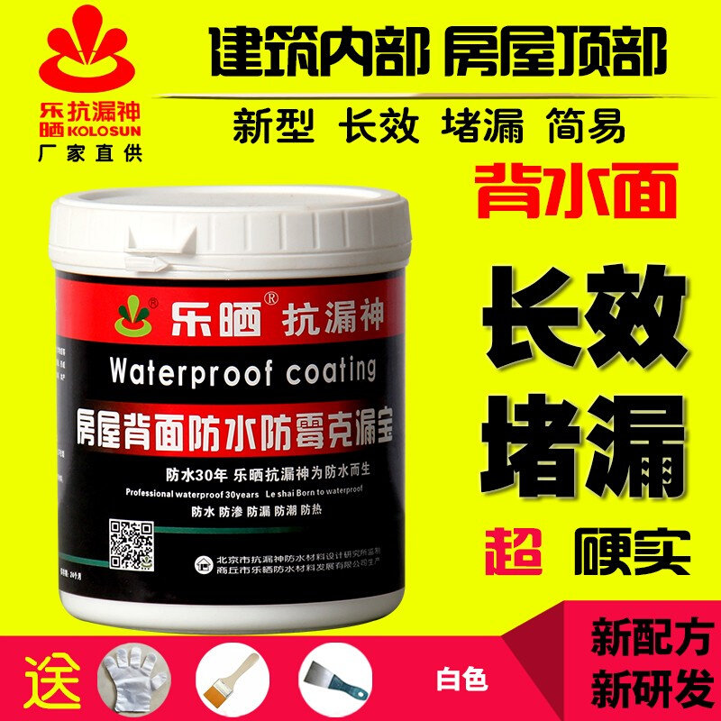 复防水防霉涂料v渗水返潮室内墙面修补内墙白色家用背水面防水材