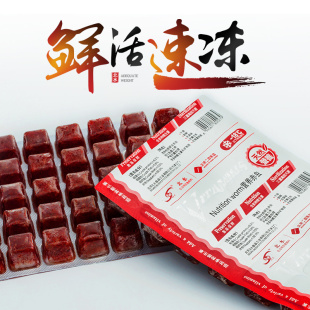 鱼饲料北水冻红虫急冻赤虫冷冻丰年虾七彩饲料血虫冷冻红虫锦鲤