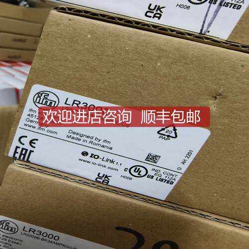 ifm易福门LR3000 O2I101 SV7500 PI2694 O2I102传器询价