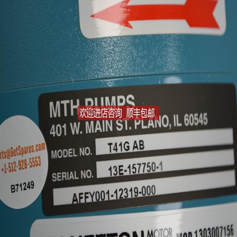 MTH水泵T41G AB T51B SS T41C AB询价