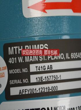MTH水泵T41G AB T51B SS T41C AB询价