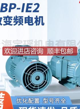 变频QABP系列IE2 6极0.18~250KW IC411 IP55三相异步电机询价