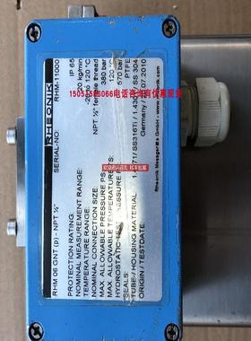 RHEONIK 流量计 RHM 06 GNTP)-NPT1/2  机  询价