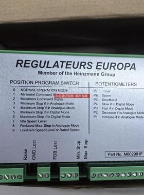 REGULATEURS EUROPA  M602901F 询价