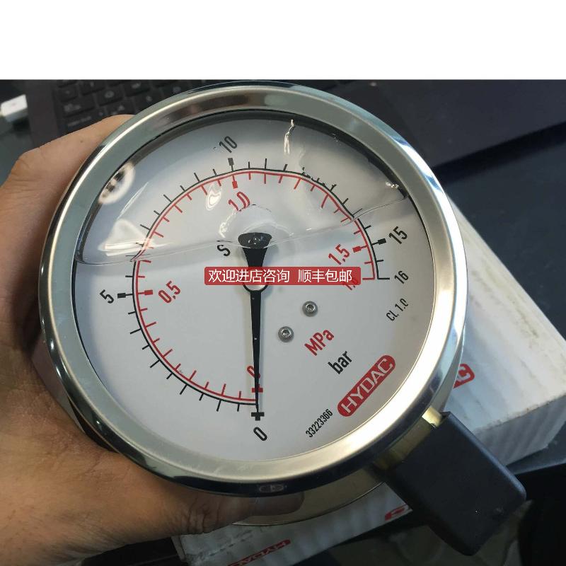 HYDAC压力表HM100-16-R-G1/2-BF33223366 0-16bar 1.询价
