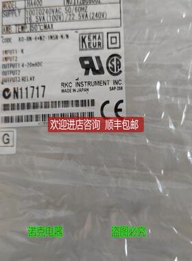 RKC理化HA900/HA400系列高速数显控制器温控表 k0-8N-4N询价