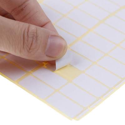 1680pcs A Lot 10*20mm Blank White Sticker Labels Small Pape