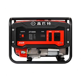 家用商用小型3KW5KW8KW10千瓦220V380V双电压汽油发电机组 1便携式