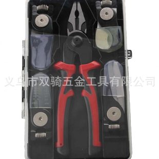 五合一多功能可换头钳子套装 1跨境厂 钢丝钳老虎钳剥线钳组合工具