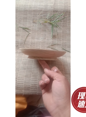 木胎盘子大漆漆器托盘漆艺板彩绘漆画胚金缮微瑕diy果盘订制新品