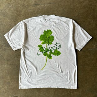 王友兵工作室220g轻高纬不透水!宽松和多才多艺的时尚半袖t恤