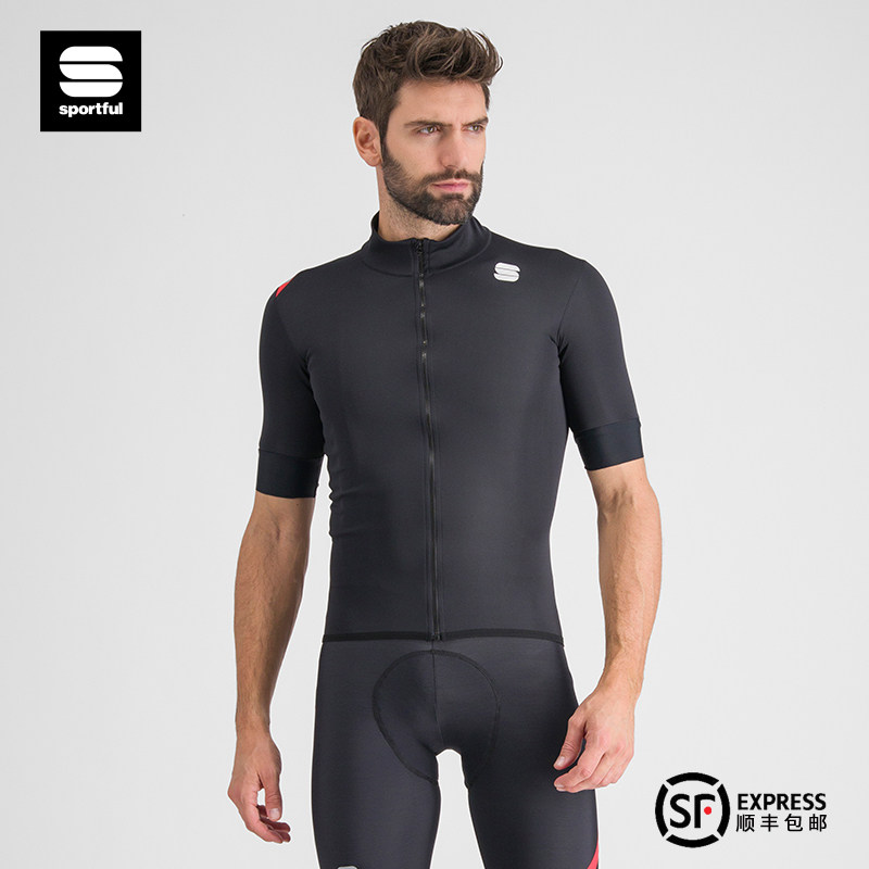 Sportful速破锋骑行服短袖上衣带口袋防风憎水自行车公路1120022